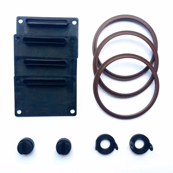 Customized Power Steering Hydraulic Water Pump Piston Oil Wiper Rubber Seal
